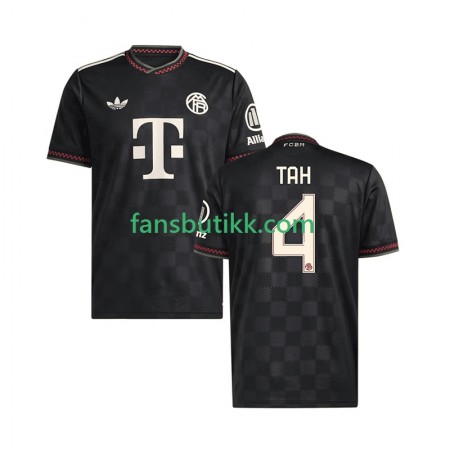 Fotballdrakt Bayern München Jonathan Tah 4 Tredjetrøye 2025-2026 Kortermet